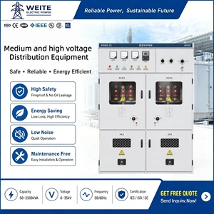 12kV Medium Voltage Switchgear XGN2-12 IEC62271 Electrical Cabinet Smart Monitoring For Manufacturing Plant Utility Power System