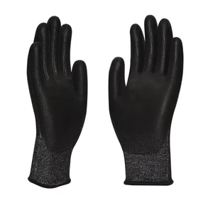 SunnyHope Factory Wholesale New 13 Gauge PU Coated A8 Gloves Good Quality Industrial Cut Resistant Garden Gloves Protective Gear