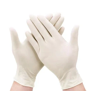 Disposable Powder Free Latex Examination Gloves Medical Grade Protective Safety Hand Gloves for Hospital Lab Use