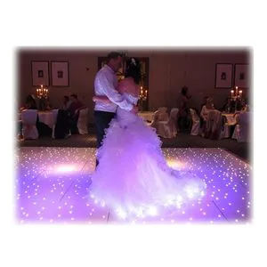 Newest Hot Selling Romantic Wedding 60*60cm Wireless Full Color Starlit Led Dance Floor