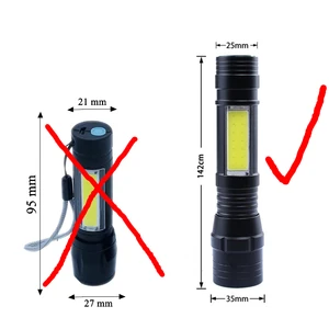 MingRay NEW ARRIVALS Rechargeable Waterproof IP54 LED Zoom Flashlight Adjustable Focus Dimmable Witch Clip Plastic 18650 Li-Ion