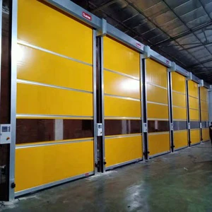 Fast Door for Cleanroom Applications Sound Insulation Protection Rolleroverhead Door for Clean Room