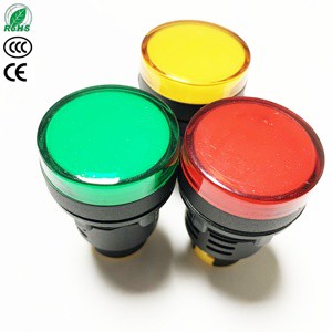 AD56-30D 30mm Power Indicator LED High Light Polit Lamp 24V 36V 48V 110V 220V 380V 440V Switchgear Switchboard Indicator Light
