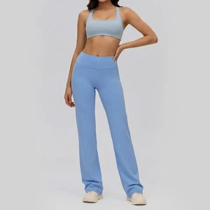 Women's Plus Size Breathable Yoga Pants and Top Set