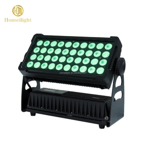 Professional Factory 40 Pcs 12W Waterproof LED Flood Light RGBW 4in1 DJ Uplights for Stage Lights Set Outdoor Building Events