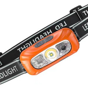 Smart Sensor Wave to Light LED Headlamp USB Rechargeable Portable Outdoor Night Fishing Camping Strong Light 15W Lighting