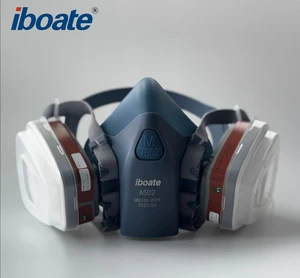 Respirator Safety Protective Organic Vapor Protection Mask Organic Vapor Dual Cartridge Respirator Half-mask Set