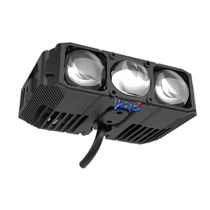 Customized Laser logo Car Grille Lights 3 Lens 170W Super Bright LED Grille Light Bi Led Projector Lens Car Grill Lights