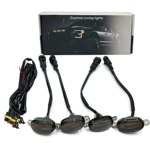 LED Car Grille Yellow Running Light