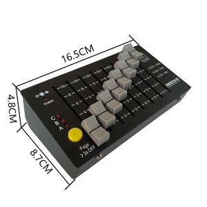 Wireless Rechargeable Metal Manual Dimmer Switch for LED Lights Portable Design 6A Output Current 3000MA Max Load 3-Year