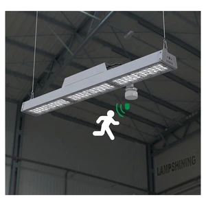 190 Lm/w High Lumen Dust Proof Aluminum 3rd Linear Highbay Lamp IP66 50-300W Warehouse Gym Workshop 5-Year Warranty LED CRI70