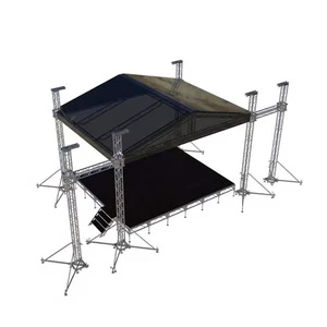 China's High-quality Black Lighting Stage Aluminum Truss Structure, Special Price Aluminum Truss Accessories, Truss Aluminum