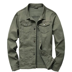 Men's Stylish Jean Jacket Casual Wear OEM Wholesale High Quality Mens Cotton Jeans Jacket Custom Denim Men's Jackets