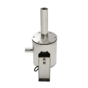 2025 New Design Laminar Jet Fountain Nozzle Built-in RGB Light Stainless Steel Small Size Pool Dancing