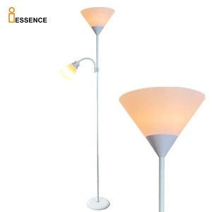 Nordic Modern Luxury Vloerlamp Stand Light Iron Plastic Body Floor E27 for Living Room Decor Vertical Standing Corner Design