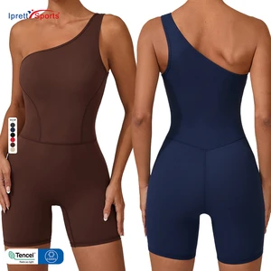 Hot Selling High Quality Women's Slimming Yoga Dance Jumpsuits Quick-dry One Pcs Activewear Breathable Sports Running Jumpsuits
