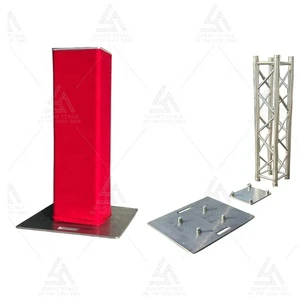 2m Moving Head Aluminum Lighting Truss Display DJ Truss Tower Totem for Event Band