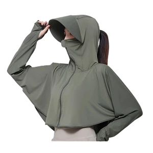 Professional Breathable Fabric Sunscreen Clothing Custom Printed Long Sleeve Polyester Sunscreen Clothing