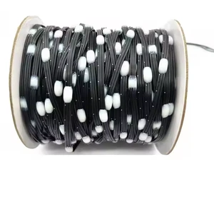 Aoying Smart Christmas LED Pixel Point Lights IP68 Waterproof 5cm Spacing DC12V RGBIC Black Wire Seed Fairy Light String