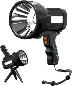 Portable Handheld Searchlight High Power Rechargeable Led Flashlight Torch Tactical Flashlight