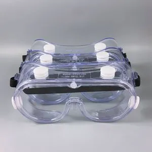 Custom Lab Work Place Safety Glasses Transparent Anti Fog Safety Glasses Eye Protection