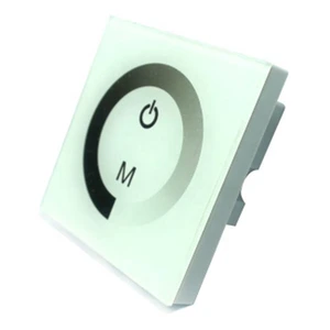 TM06 Touch Panel Dimmer White Case Led Dimmer Led Controller
