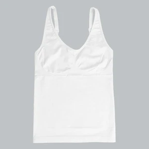 Women's Plus Size Seamless Shapewear with Halter Straps Sexy Tummy Control Slimming Underwear Top Sleeveless Vest
