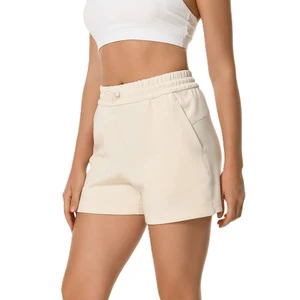 New Style Women Summer Sport Biker Shorts Breathable Plus Size Terry Fabric Casual Outdoor Elastic Waist Custom Logo All Season