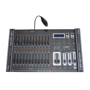 24CH Dimmer DMX512 Console Operator with 3-pin XLR Connector for DJ Disco Stage Party Lighting