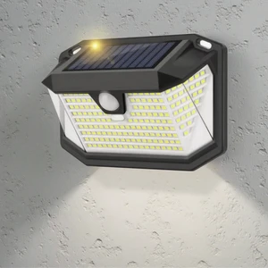 LED Waterproof PIR Motion Sensor Outdoor Wall Lamp Security Solar Garden Light Emergency Wall Mounted Lighting