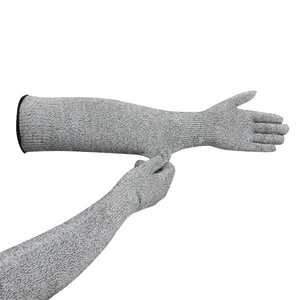 Extended Anti-Cutting 5-Level Horticultural Logging Anti-Stab Anti-Scratch Nitrile Waterproof Skin-Friendly Safety Wrist Gloves
