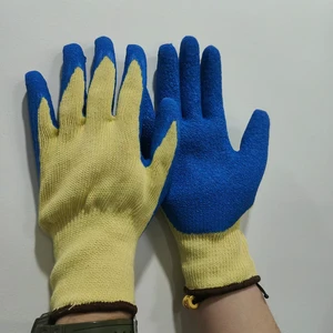 ZT High Quality General Purpose Labor Gloves XL Wrinkle-Resistant Dipped Latex Anti-Skid Anti-Cut Wear-Resistant Safety
