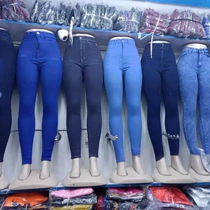 Women's High Waist Breathable Slim Fit Denim Shorts Hip-Lifting Stretch Skinny Pants Ladies' Wholesale Skinny Jeans