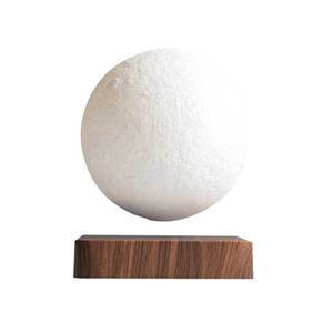 Hot Selling Factory Price LED Plug-In Levitating Floating Moon Lamp Wooden Base Decorative for Adult Children's Bedrooms