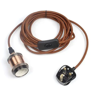 Aluminum Lamp Socket E27 Edison Style Pendant Light Bulb Holder