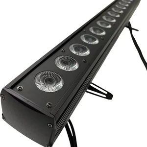 Professional RGBW LED Wall Wash Light 18x10W DMX512 Sound-Activated Control for Stage DJ Party Club