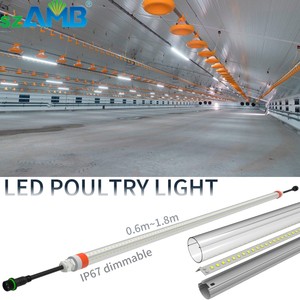 Chicken Lights led Poultry Light IP67 Waterproof 9W-28W Pigsty Poultry Led Light Full Spectrum 2700k-6500k Red Pig Light