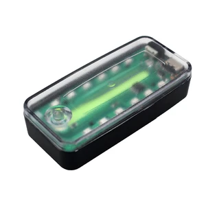 Rechargeable Clip On LED Strobe Warning Light Plastic Body Non-Waterproof Traffic Guide Night Cycling Safety Lamp