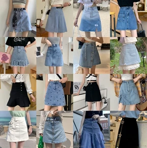 Wholesale Second-Hand Premium Summer Women's Jeans in Various Styles Minimum Order 45kg