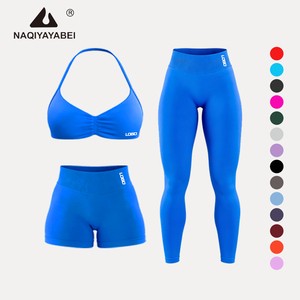 Women Seamless Impact Shorts With Sports Bra Gym Wear Fitness Gym Clothes Active Wear Gym Set