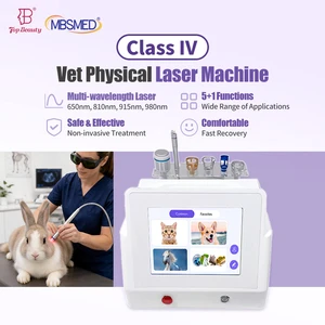 980nm 810nm Multi-Wavelength LLLT Laser Therapy Device for Vet Pain Relief Inflammation Reduction