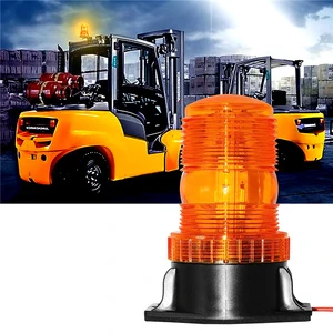 Cheap 9-90v Dc Amber Red Forklift Safety Lampwith Cigarette Lighter Moving Cars Strobe Flashing Emergency Led Beacon Lights