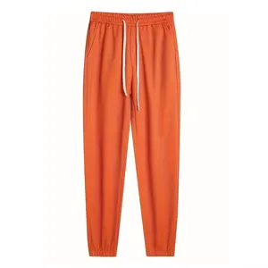 High Waist Casual Canvas Men's Jogger Pants Active Wear Jogging Bottoms Track Pants Running Joggers