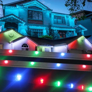AOYING Factory Lighting 30mm 12v IP68 Outdoor Permanent Christmas Holiday RGBW Led Pixel Point Lights
