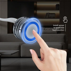 DC12V Smart Touch Sensor LED Cabinet Light with Plastic Material