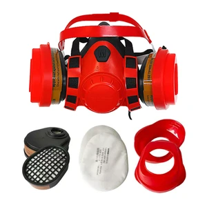 WARTE Advanced Self-Adjusting Safety CE Certified Plastic Protective Mask with Breath Spray Paint 1 Year Warranty