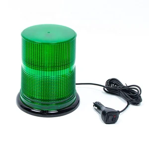 DC12V 24V Ambulance Rotating Green Flashing Beacon Light Emergency Vehicle Lights