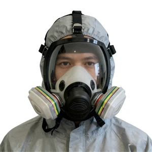 Industrial Chemical Respirator Safety Mask Reusable Full Face Gas Mask for Chemical Protection