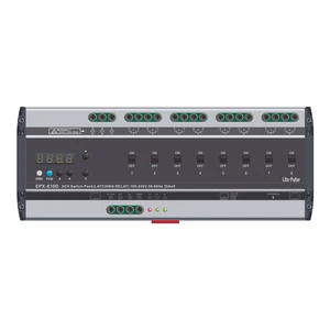 Liteputer Lighting Control Dimmer Module with DMX/EDX Protocol 99 Zones 6 Scenes 2880W Max Load 100-240V for TV Station Lighting