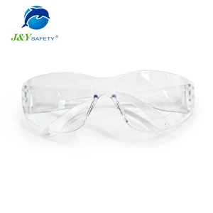 Industrial Sleek Clear Polycarbonate An-fog Anti-UV 380 Eye protection Clear Z87.1 Safety Glasses